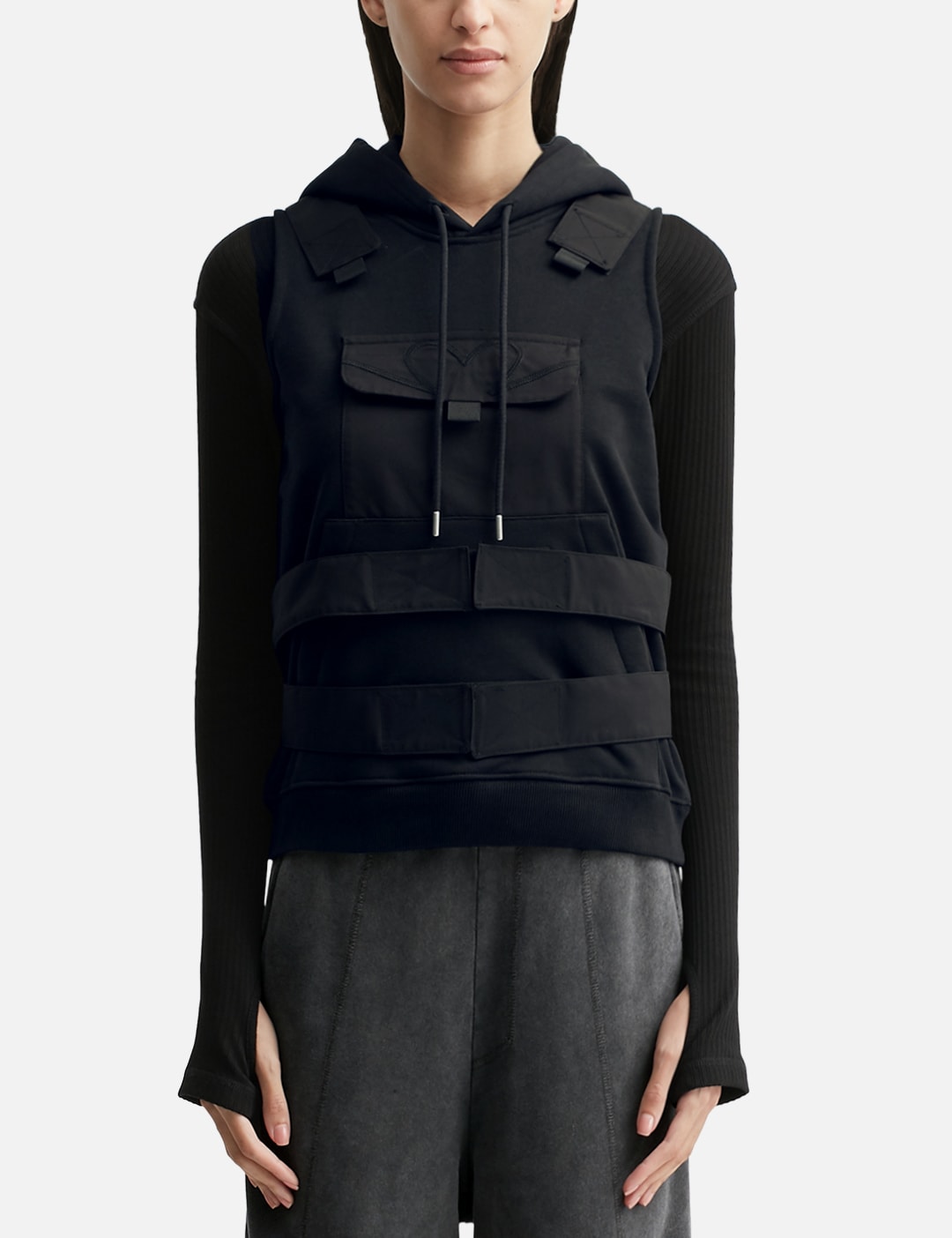 Hoodie Vest view 6