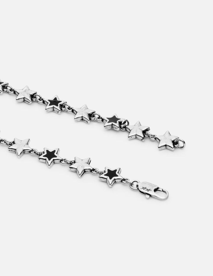 Black Enameled Stars Necklace Placeholder Image