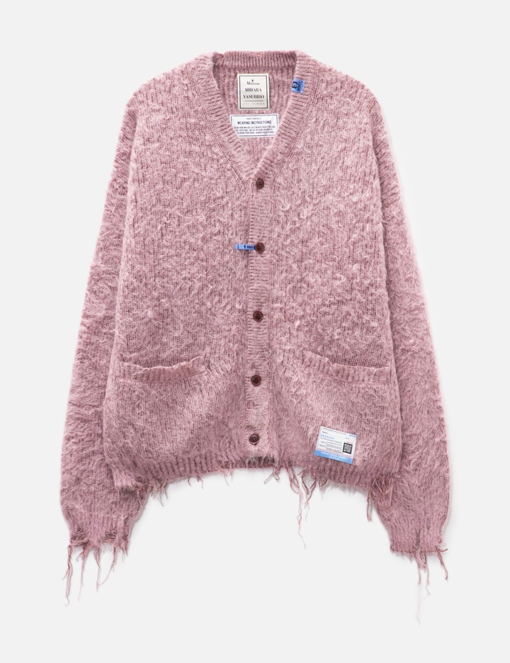 MOHAIR KNIT CARDIGAN Placeholder Image