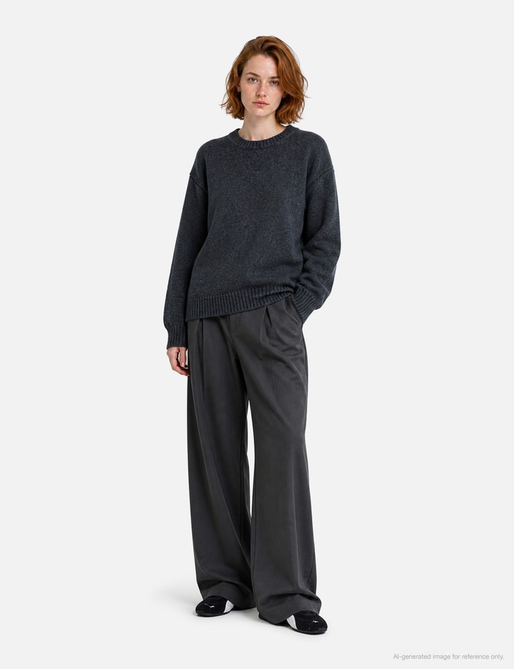 Moondal 24 Classic Round Knit In Charcoal