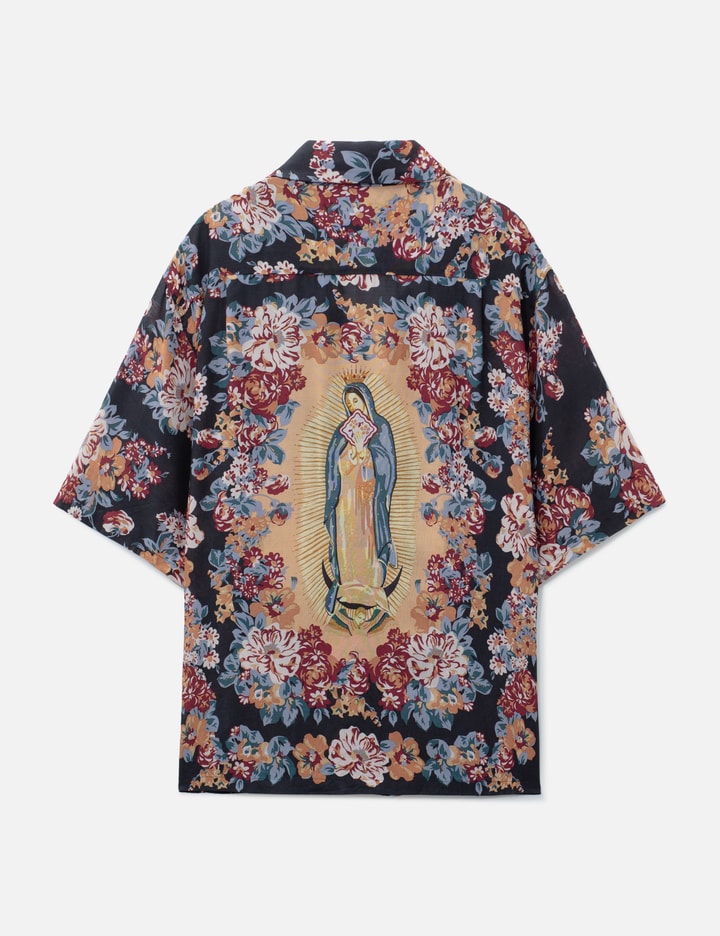 Kapital Silk Rayon Champetre Maria Pattern Aloha Shirt