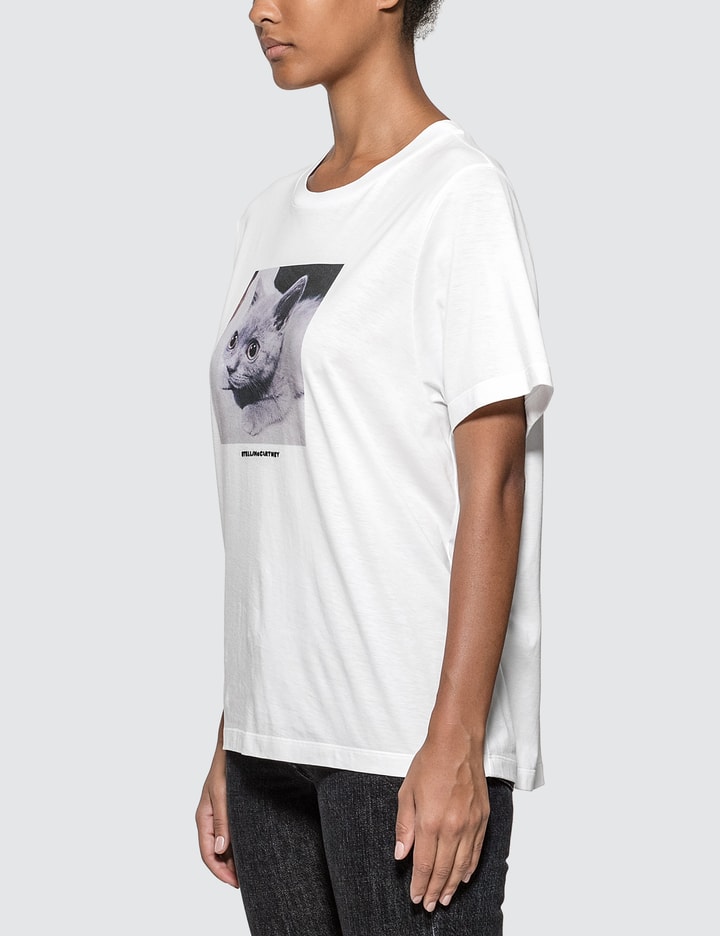 Cat Print T-shirt Placeholder Image