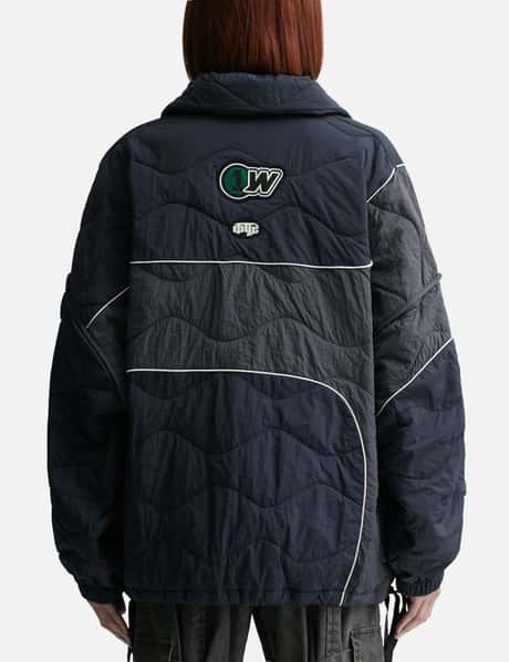 STAMPED PADDED BOMBER view 9