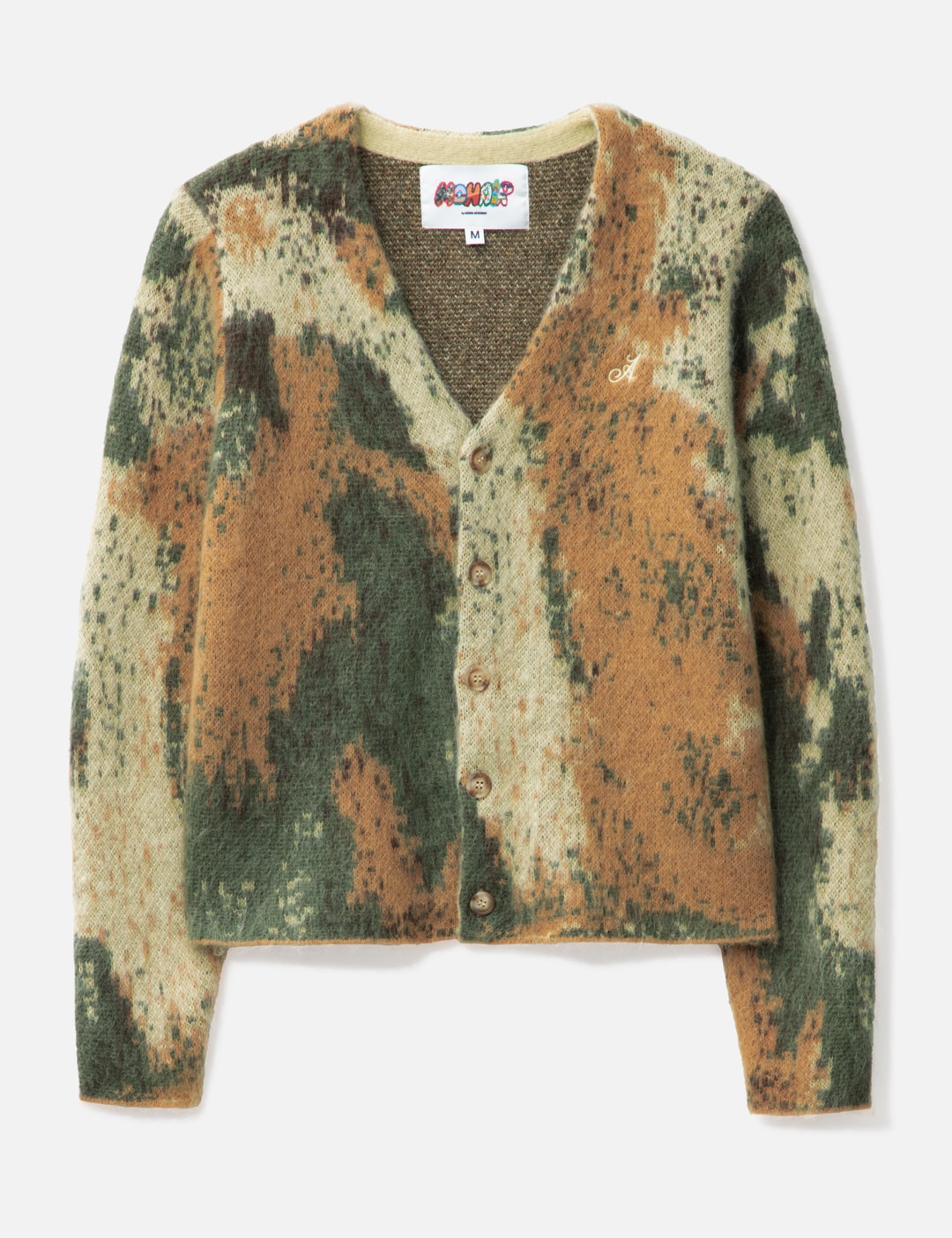 ADIDEM ASTERISKS* Camo Mohair Cardigan