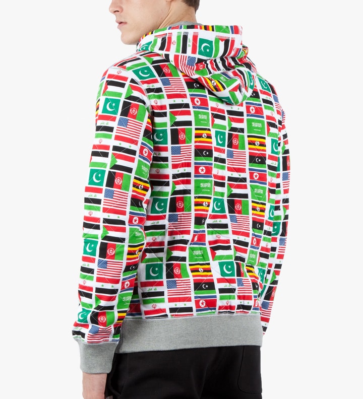 Flag Print Terror Hoodie Placeholder Image