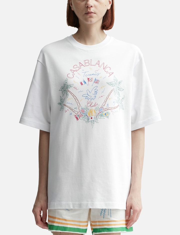 Crayon Tennis Club T-shirt Placeholder Image