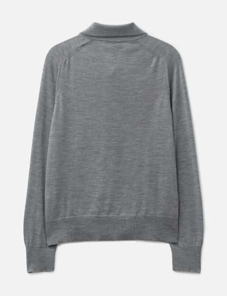 Wool Shirt Collar Ami De Coeur Cardigan view 8