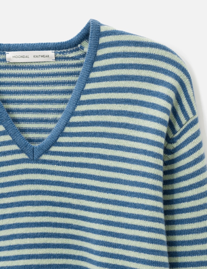 Moondal Risca Knit In Fade Blue