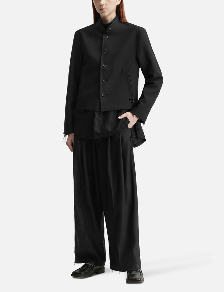 Team Wang Design Acceptance Pleated Trousers In Black