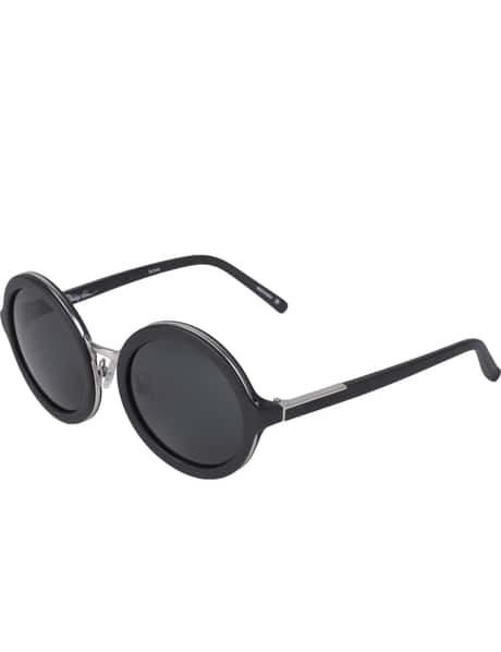 3.1 Phillip Lim Black and Silver Round Sunglasses 3.1 PHILLIP LIM Women Sunglasses - Vestiaire Collective main image 3