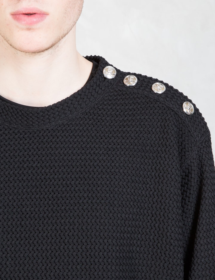 Skull Shoulder Button Sweater Placeholder Image