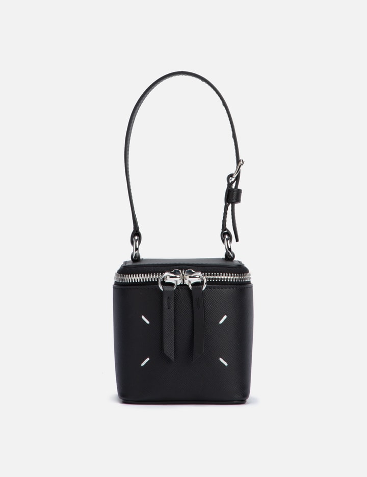 Maison Margiela Micro Cube Hand Bag In Black