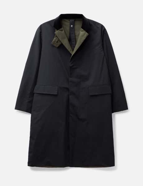 Sacai Matte Taffeta Reversible Long Coat