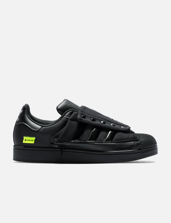 adidas Originals Superstar II GTX - Waterproof GORE-TEX shell-toe sneakers, Core Black/Bright Yellow | HBX adidas Originals Superstar II GTX - Waterproof GORE-TEX shell-toe sneakers, Core Black/Bright Yellow | HBX