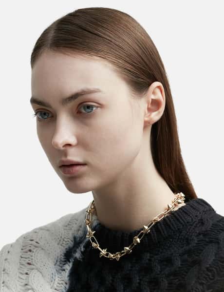 JUSTINE CLENQUET ネックレスゴールド