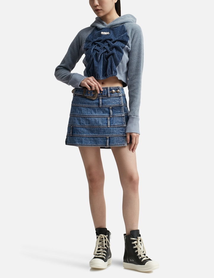 DUA MULTI WAIST DENIM SKIRT Placeholder Image