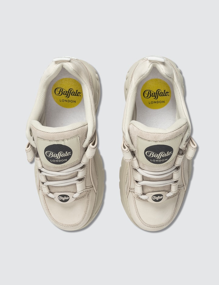 Buffalo Classic Cream Low Top Platform Sneakers Placeholder Image