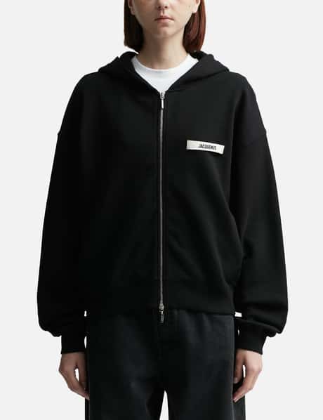 Jacquemus LE HOODIE ZIP GROS GRAIN