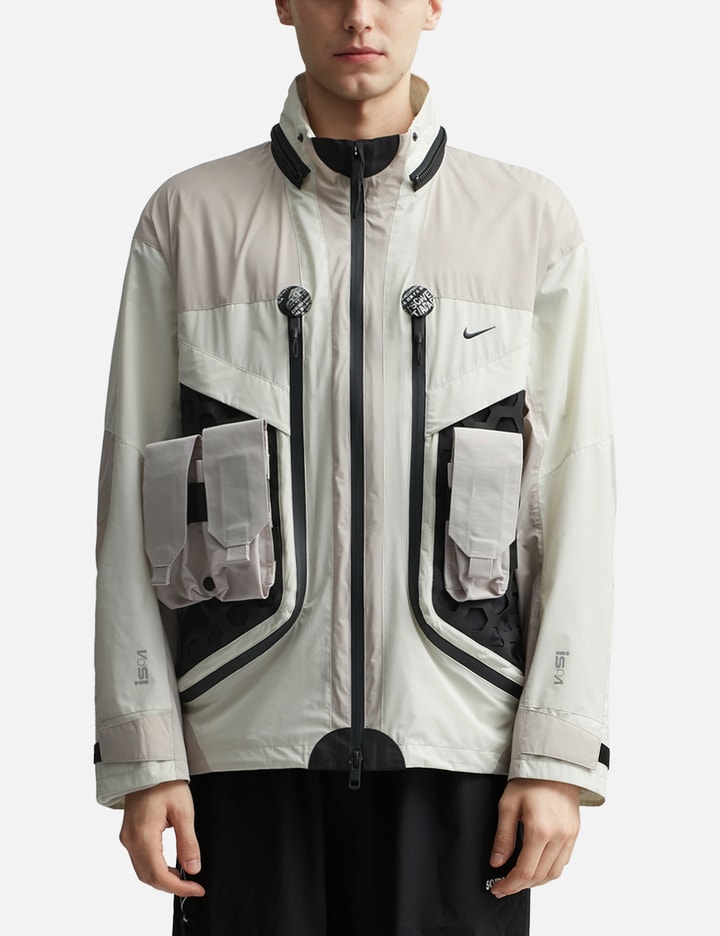 Nike Ispa Butterfly Jacket In White