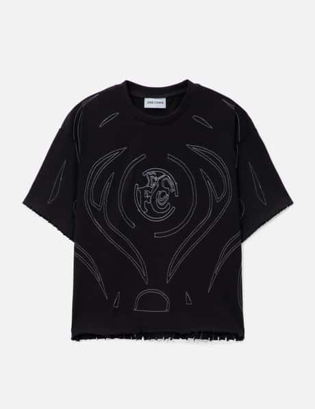 FINE CHAOS The Dome Constrast Stitch T-shirt