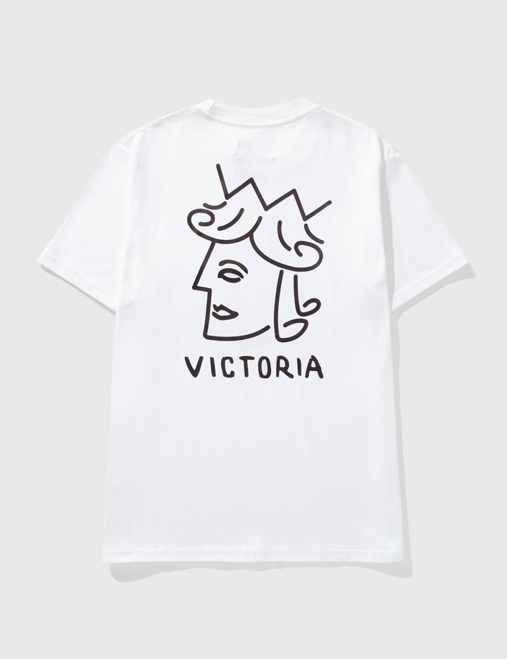 Victoria Classic Queenhead Logo T-shirt In White