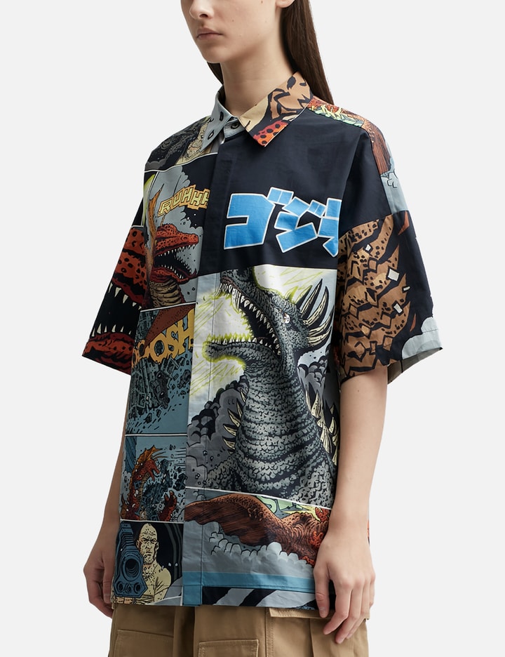 Godzilla X Dhruv Kapoor Kimono Shirt Placeholder Image