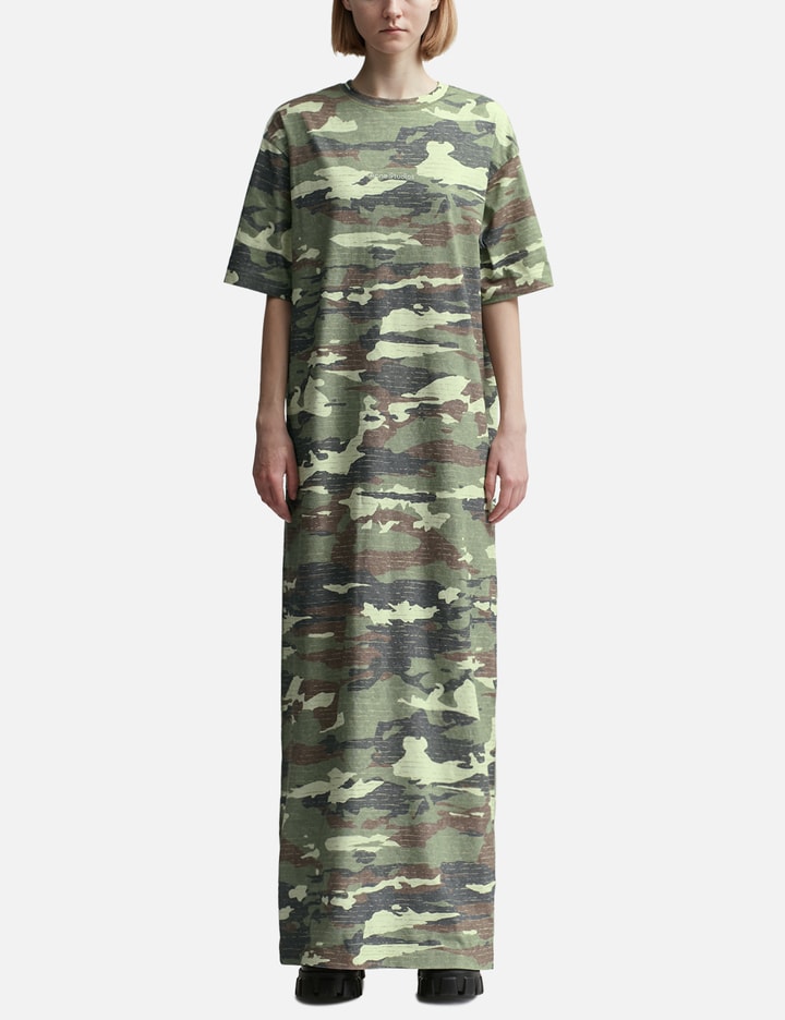 Acne Studios - Print Logo Maxi Dress | HBX Acne Studios - Print Logo Maxi Dress | HBX