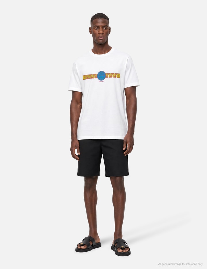 Versace Printed Cotton-Jersey Slim T-Shirt