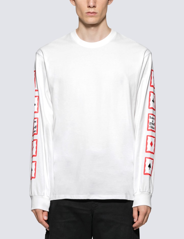 Playing Card Arm L/S T-Shirt Placeholder Image