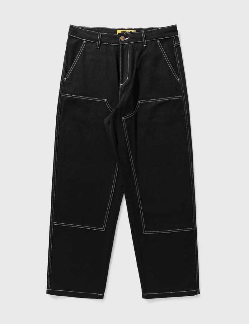 men's double knee pants