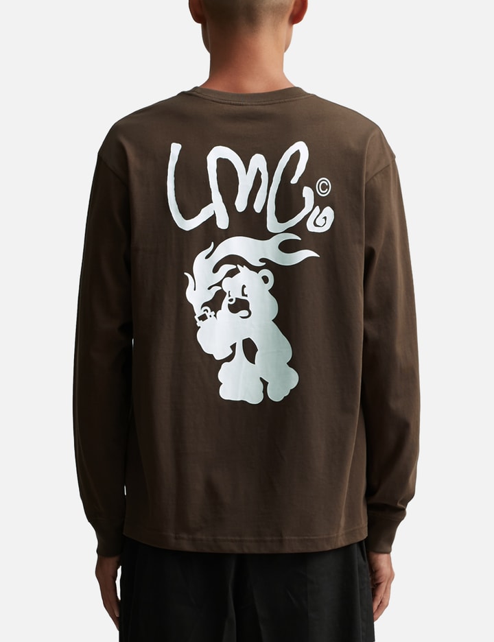 Flame Bear Long Sleeve T-shirt Placeholder Image