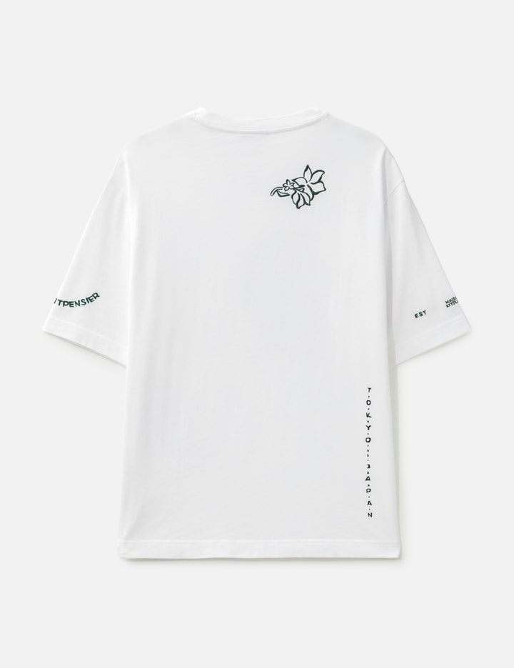 메종 키츠네 Art Nouveau Stamps Oversize T-Shirt