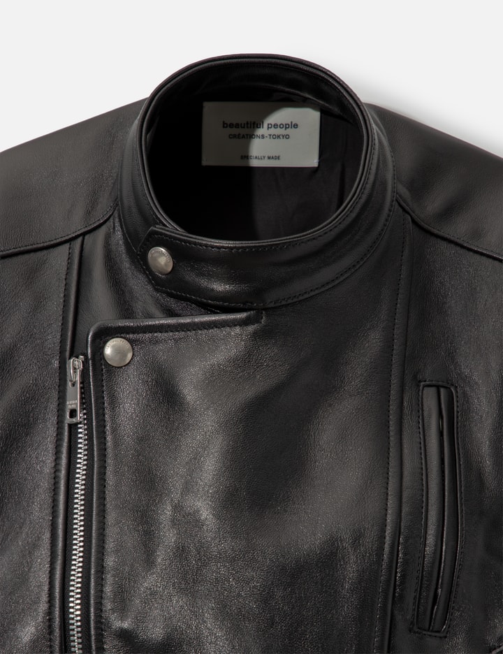 Beautiful People Double-End Vintage Leather Gt Riders Jacket