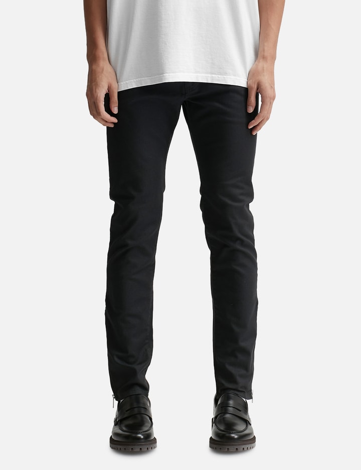 Undercover Ethnic Pocket Slim Pants In Black