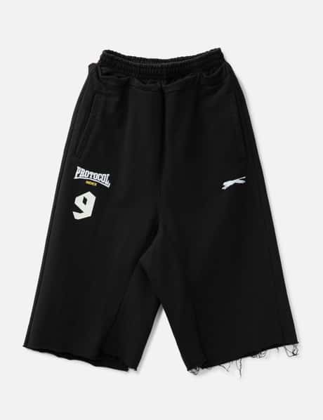 Protocol-Index Folded Waist Jorts