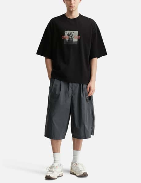 X TIGHTBOOTH “GTB-03T” Sand Riot Logo T-Shirt view 15