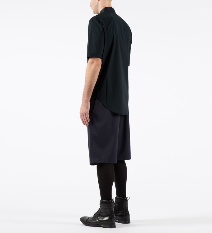 Midnight Tapered Shorts with Knit Waistband Placeholder Image