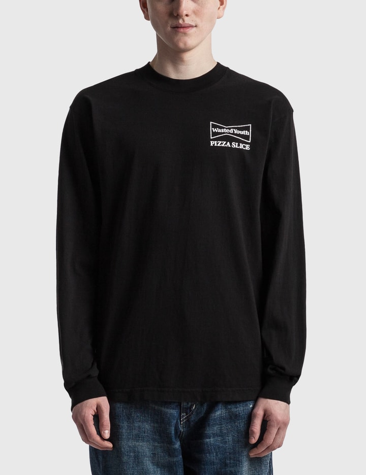 Wasted Youth x Pizza Slice Long Sleeve T-shirt Placeholder Image