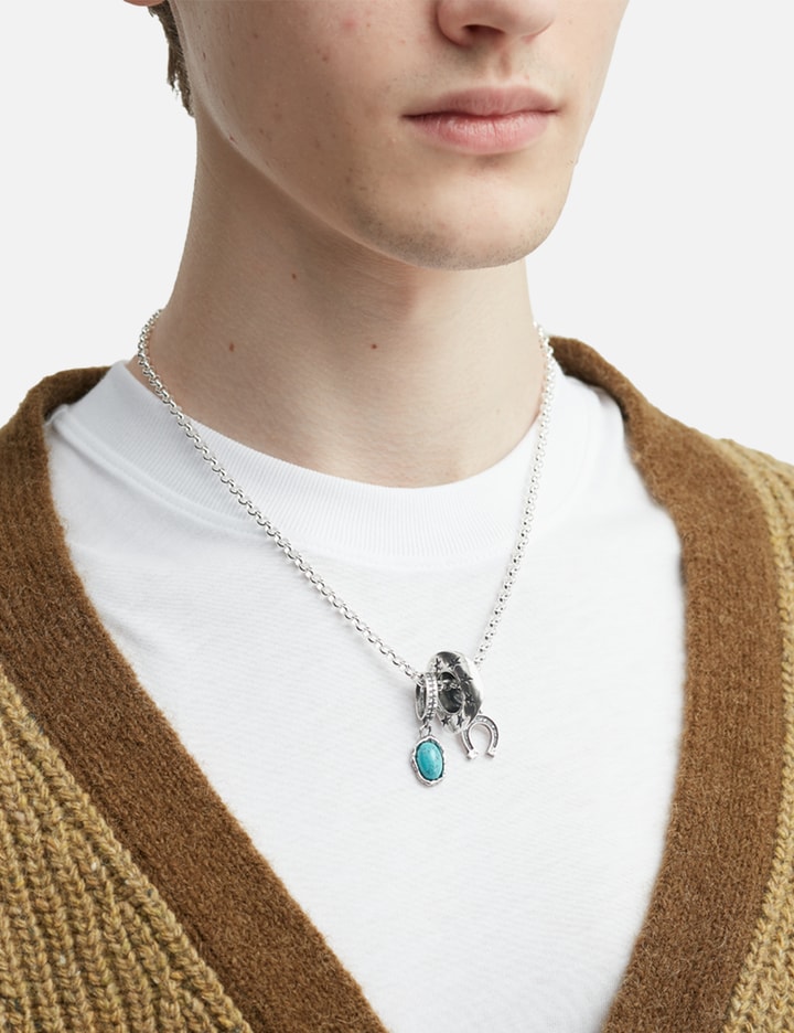 Twojeys Hat Stone Necklace In Metallic