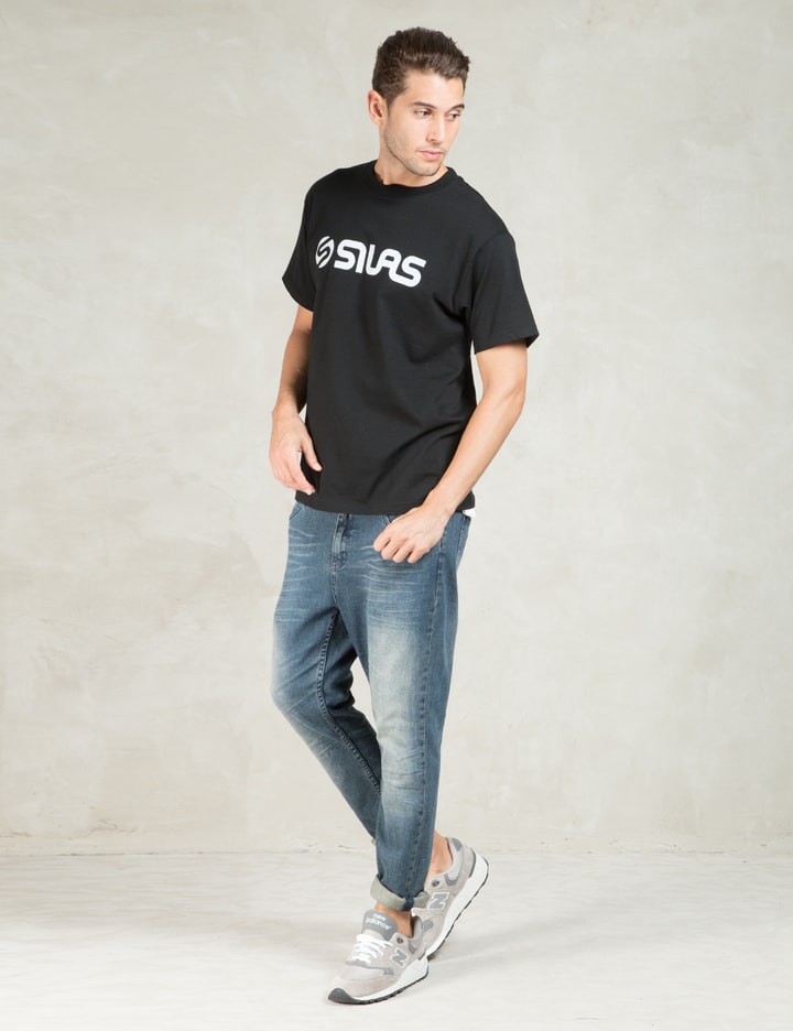 Black Old Logo Flocky S/S T-Shirt Placeholder Image