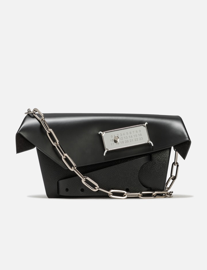 Shop Maison Margiela Snatched Classique Small Bag In Black