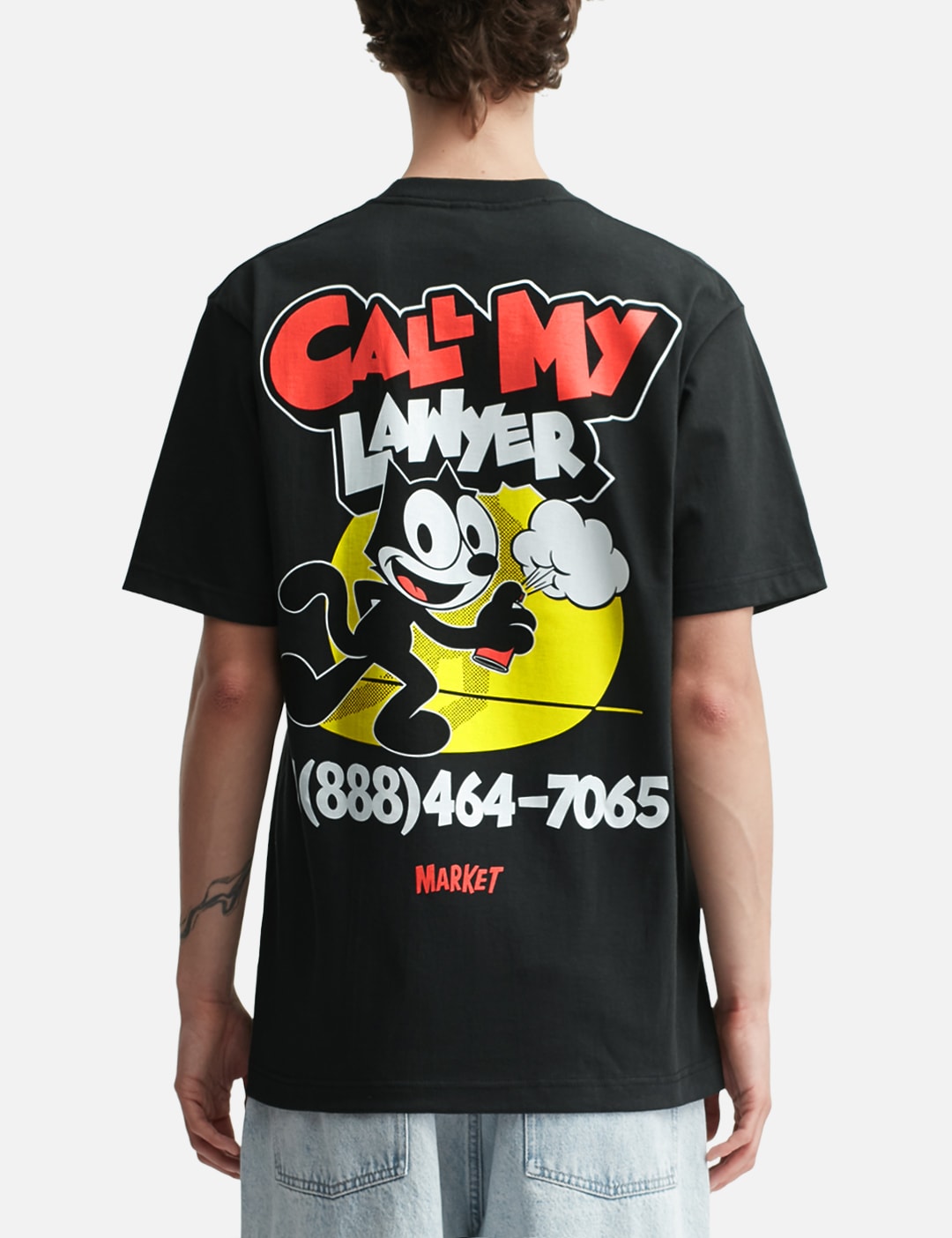 Felix The Cat Spray Paint Tee Shirt view 19