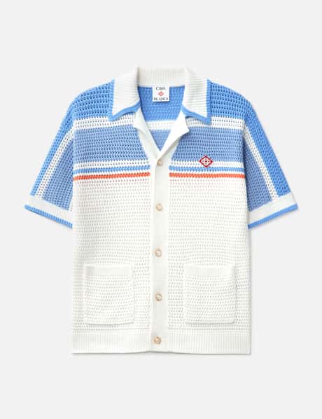 Casablanca Faux Crochet Shirt
