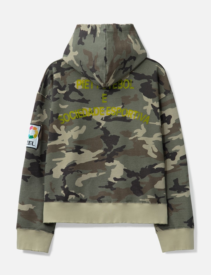 Camo Distressed Hoodie Placeholder Image