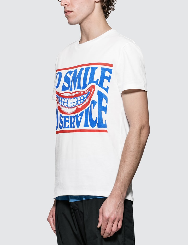 No Smile No Service Print S/S T-Shirt Placeholder Image