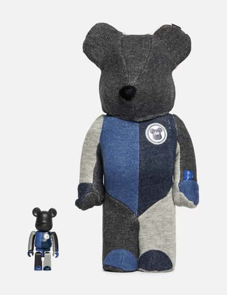 Medicom Toy Loopwheeler Tsuriami Sweat 400% + 100% Be@rbrick Set