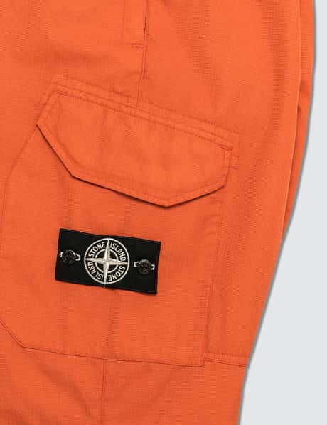 Stone Island Reflective Weave Ripstop TC Cargo Pants HBX