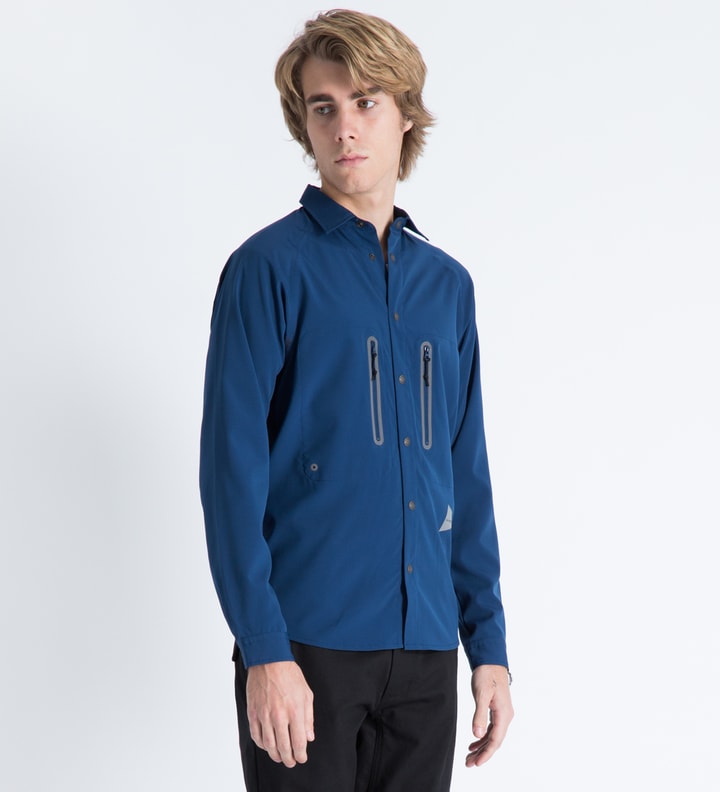 Blue Tech L/S Shirt Placeholder Image