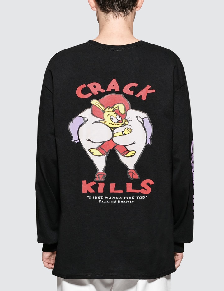 Crack Kills L/S T-Shirt Placeholder Image