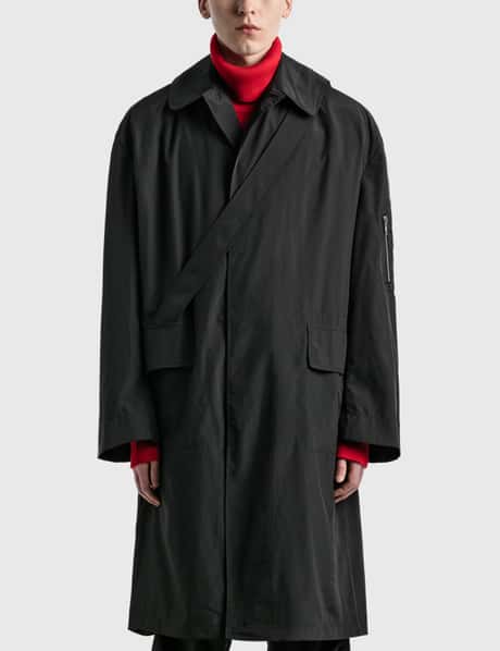Random Identities - Satin Overcoat | HBX - Globally Curated 